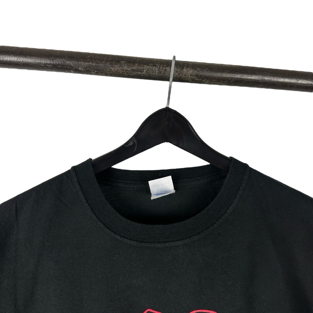 Vintage 90s The Liver Is Evil & Must Be Punished Drinking Bar Shirt Size 2XL - Picture 4 of 8